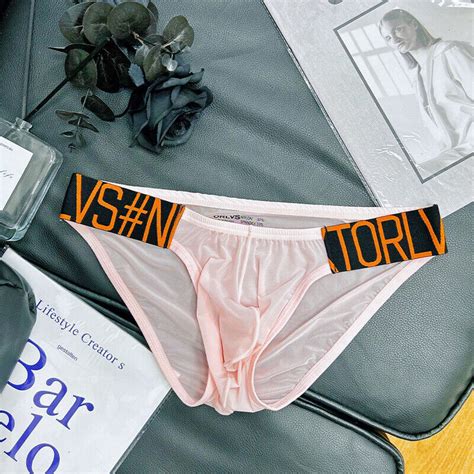 Sexy Men S Transparent High Cut Tanga Briefs Bikini Panties Low Rise Underwear EBay