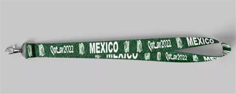 Lanyard Mexico Qatar Verde 2022 Mercadolibre