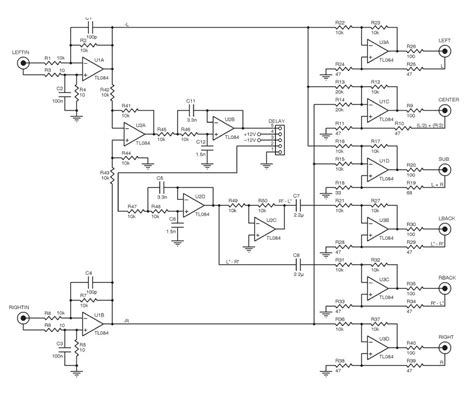 Diagram Of Surround Sound System Surround Sound Hellotec