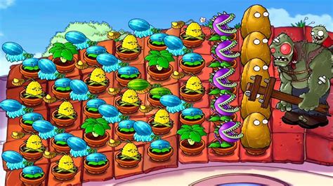 Plants Vs Zombies Last Stand Roof I Plants Vs All Zombies Gameplay