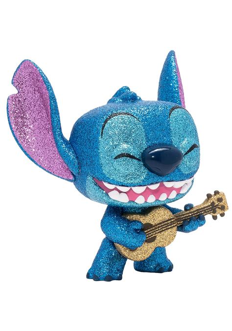 Funko Pop Lilo Stitch Stitch With Ukulele Diamond Glitter Figure