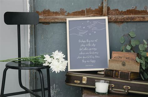 Stars in the Sky, Grief Quote, Grief Art, Grief Print, Bereavement