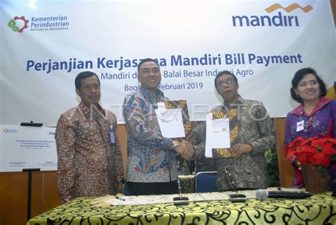 Kerja Sama Mandiri Dan Balai Besar Industri Agro Antara Foto