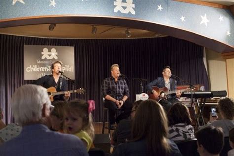 Country Music Group Rascal Flatts Visited The Monroe Carell Jr