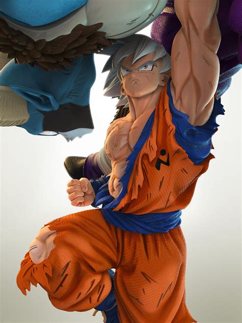 Artstation Ultra Instinct Goku Vs Moro