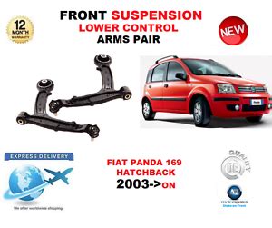 FOR FIAT PANDA FRONT LOWER SUSPENSION ARMS 2003 ON 169 HATCHBACK LEFT