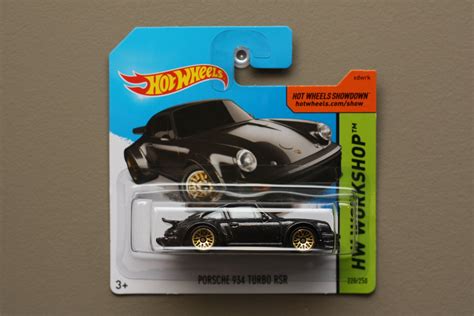 Hot Wheels Hw Workshop Porsche Turbo Rsr Black