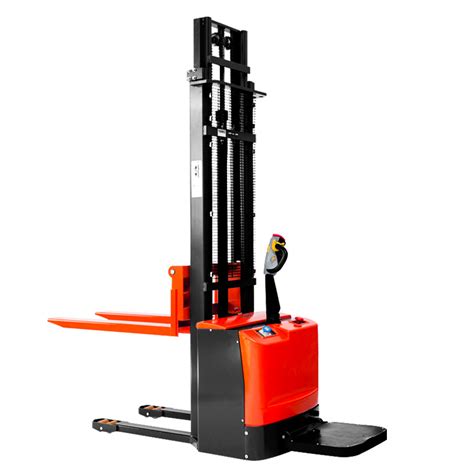 1200kg 1500kg 3000mm 3500mm Full Electric Pallet Stacker Lift Height