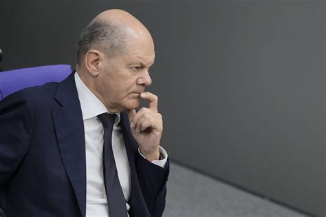 Scholz Gibt Regierungserkl Rung Zur Haushaltskrise Ab