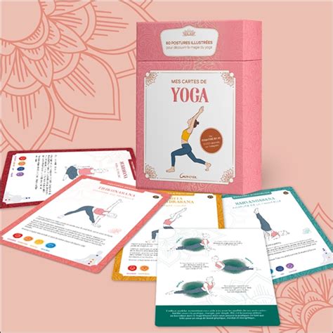 Mes Cartes De Yoga Coffret Postures Illustr Es Pour D Couvrir La