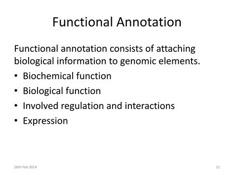 Ppt Functional Annotation And Comparative Genomics Powerpoint