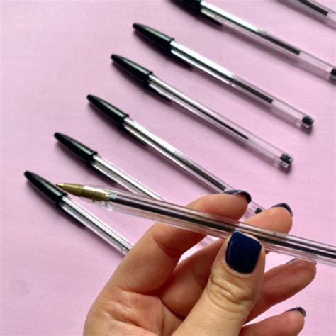 Canetas Para O Enem - 2 Canetas Bic pretas para o ENEM | Shopee Brasil