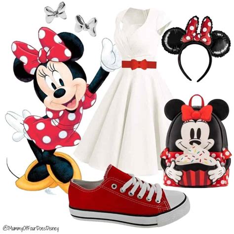 Minnie Mouse Disneybound Outfit Inspiration Mummy Of Four