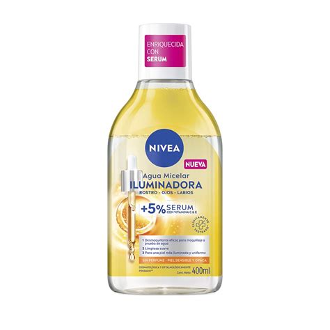 NIVEA Agua Micelar Bifásica Iluminadora 400ml Farmacias Ahumada