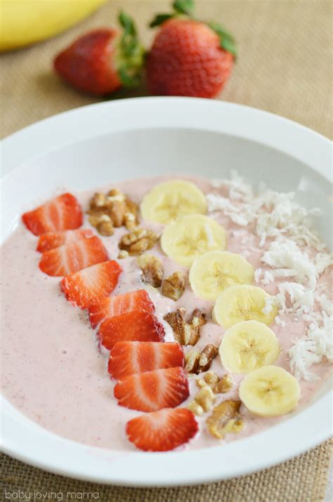 Top Imagen Strawberry Banana Smoothie Bowl Abzlocal Fi