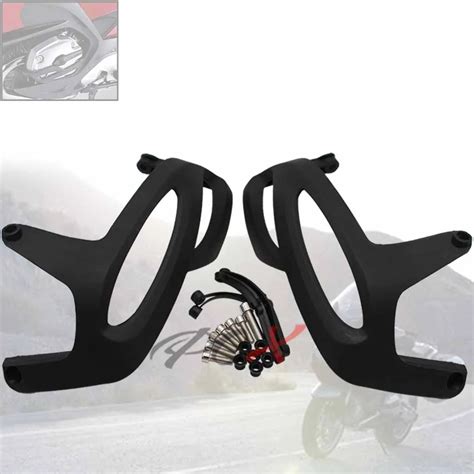 Engine Cylinder Head Protector Guard Side Frame Cover w/ Mount Kits for ...