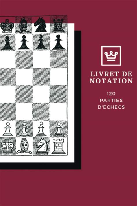 Amazon Fr Livret De Notation Parties D Checs Cahier De Score