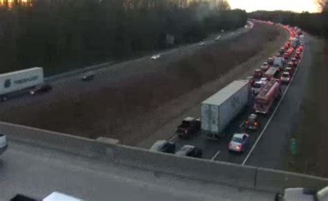 Traffic Brought To Standstill On I 64 Following Tractor Trailer Crash Outside Henrico County