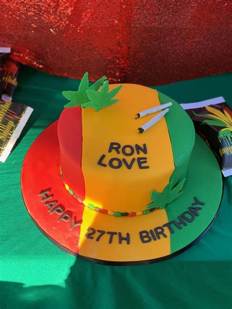 Rasta Birthday Cake Birhday Cake Cake Boy Birthday Cake