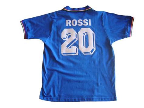 Italy 1982 Retro `rossi` Jersey Soccer Plus