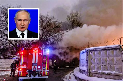 Putin tobt Russische Ölreserven in Flammen erneut erfolgreiche