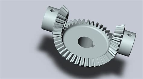 Bevel gear - STL, SOLIDWORKS - 3D CAD model - GrabCAD