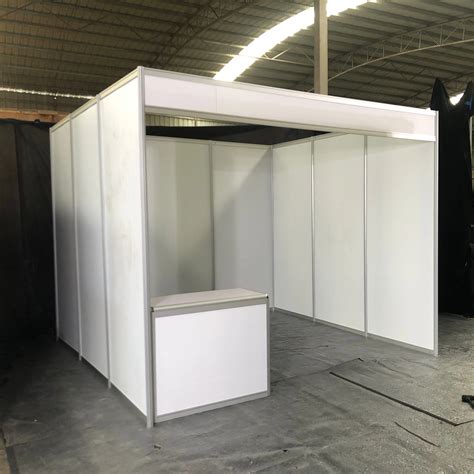 Aluminum Portable Modular Shell Scheme Exhibition Booth X Instock