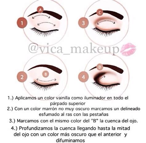 Como Maquillar Los Ojos Cuenca Del Ojo Pestañas Maquillaje