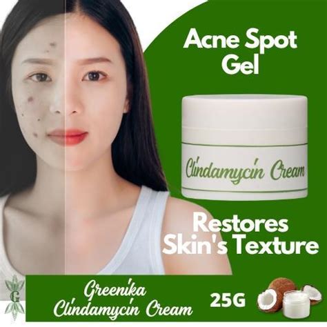 Greenika Clindamycin Cream Anti Acne Gel Pimple Treatment Lazada Ph