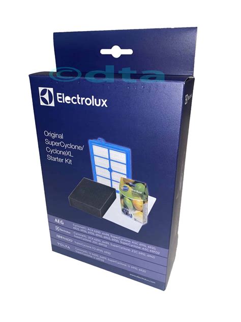 Electrolux Genuine Filter Starter Kit Super Cyclone Vacuums Xl Dust N