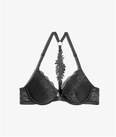 Soutien Gorge N Le Push Up Plongeant Secrete Noir Etam