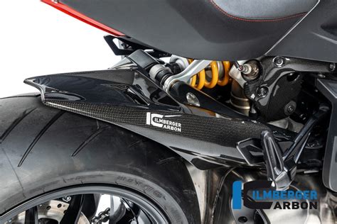 Carbon Fiber Rear Hugger By Ilmberger Carbon Ducati Diavel S