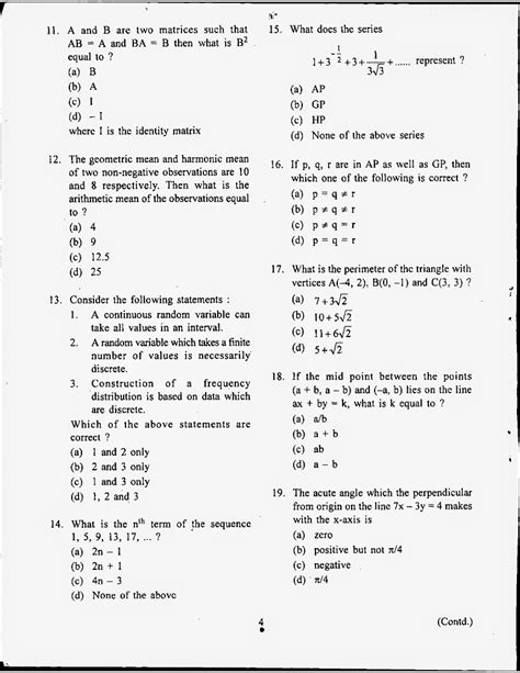 Maths Questions And Answers Jhs3 Mathematics Trial Questions