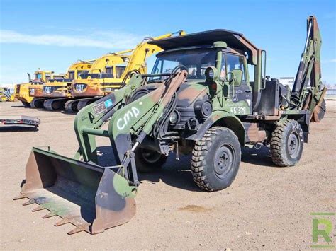 Unimog 419 Loaderbackhoe Roller Auctions