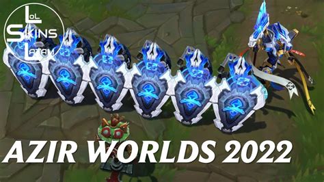 Azir Worlds Azir De Campeonato Previsualizaci N League Of