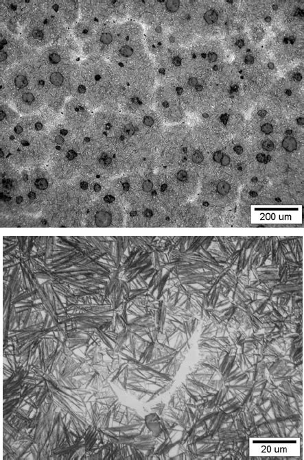 The Microstructure Of Austempered Ductile Iron A Small Magnification