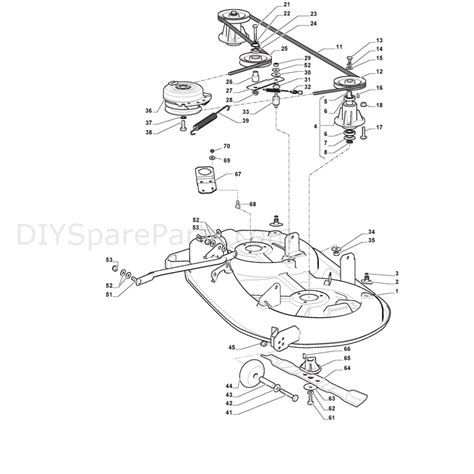 Mountfield H Sd Lawn Tractor H Sd Parts Diagram