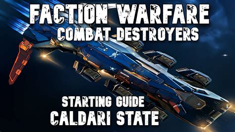 Eve Online PvP Faction Warfare Starter Destroyer Builds Part 2 Of 2