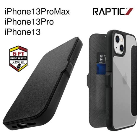 【楽天市場】raptic Urban Folio For Iphone13pro 専用ケース 3眼 手帳型 ハイブリッドケース マグネット式