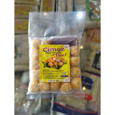 Jual Cimoz Si Doel Cimol Mozzarella Free Sambal Isi Pcs Shopee