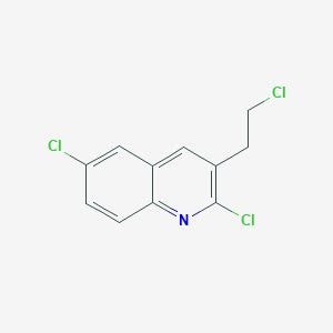 Buy 2 CHLORO 3 2 CHLOROETHYL 6 CHLOROQUINOLINE Industrial Grade From