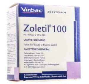 ZOLETIL 100 CONTROLADO Veterinaria Misiones