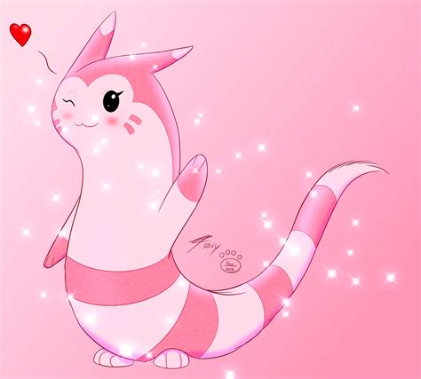 Shiny Furret Pokemon