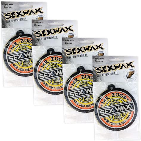 Amazon Sex Wax Air Freshener Multi Pack Coconut Pack Automotive