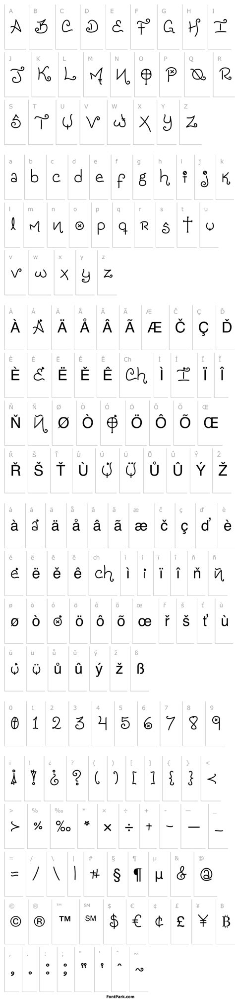 The Genesis Font