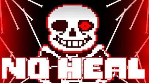 NO HEAL Hard Mode Sans By HarryLTS YouTube