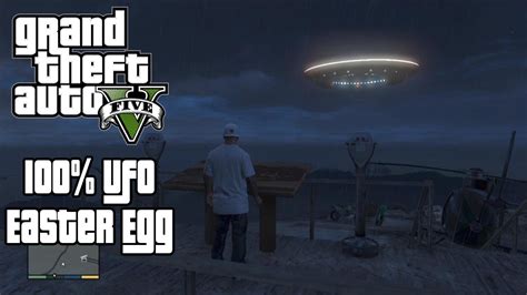 GTA V GTA 5 100 Alien UFO Easter Eggs Mt Chiliad Sandy Shores