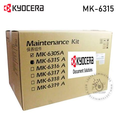 Kit De Mantenimiento Kyocera MK 6315 TASKALFA 5501i Loeys Suministros