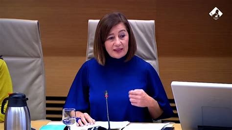 V Deo Francina Armengol Admite Que Conoc A A Koldo Garc A Como Asesor