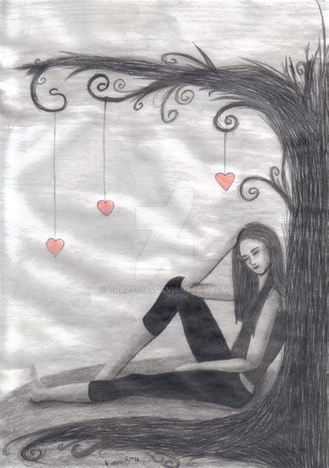 Lonely, Sad Girl by crazy1993 on DeviantArt